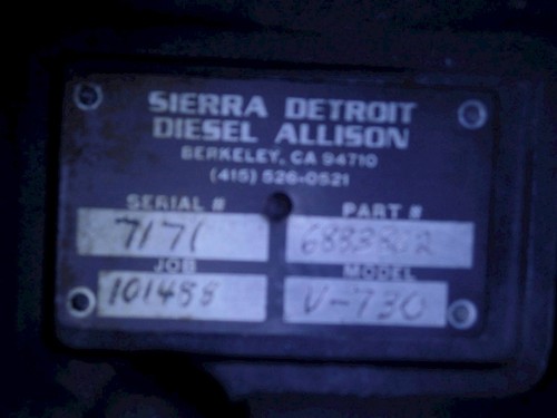 Sierra detroit diesel allison - detroit,