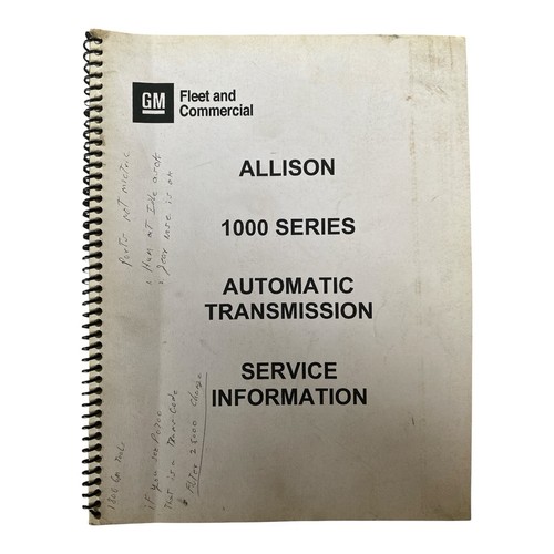 Allison 1000 series - gm,